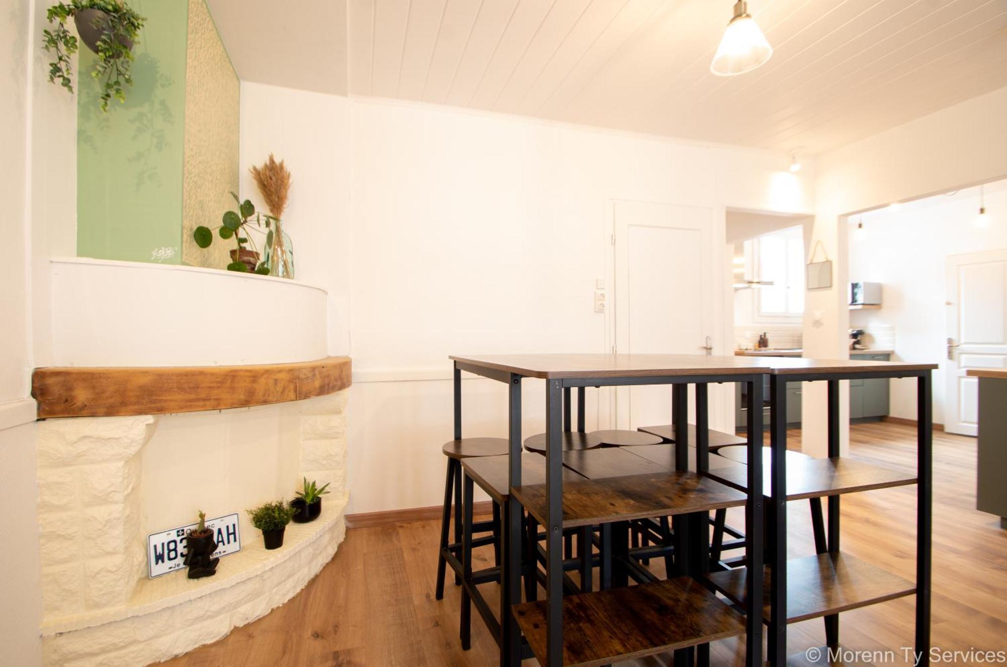 T2 Spacieux Proche Gare - Ty An Hael Apartamento *